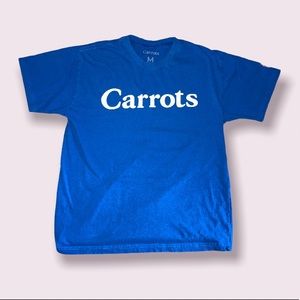 Blue “carrots” t shirt